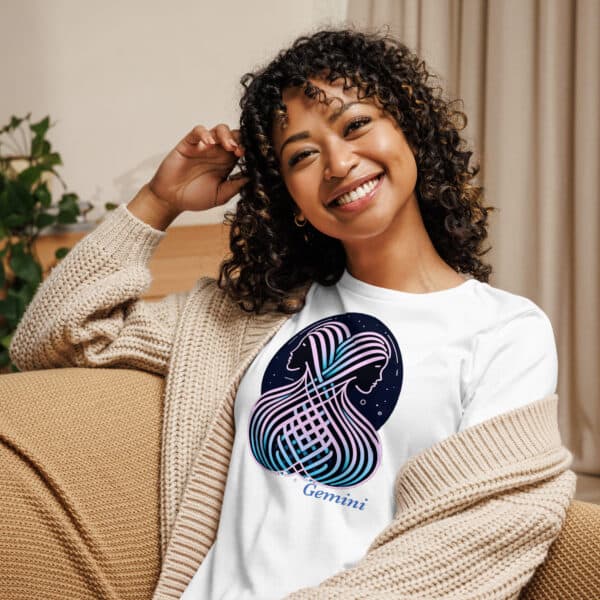 Gemini Women's Relaxed T-Shirt - Image 5