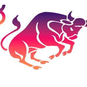 Taurus Bull with Trees