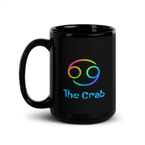 Cancer Intuition Black Glossy Mug
