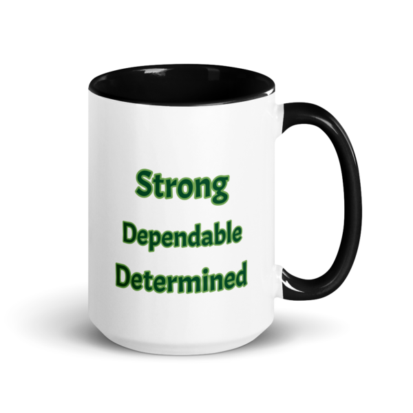 Taurus Green Bull Mug with Color Inside - Image 5