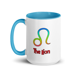 Leo Bravery White Mug
