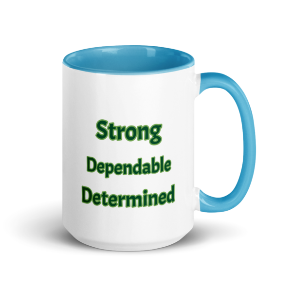 Taurus Green Bull Mug with Color Inside - Image 9