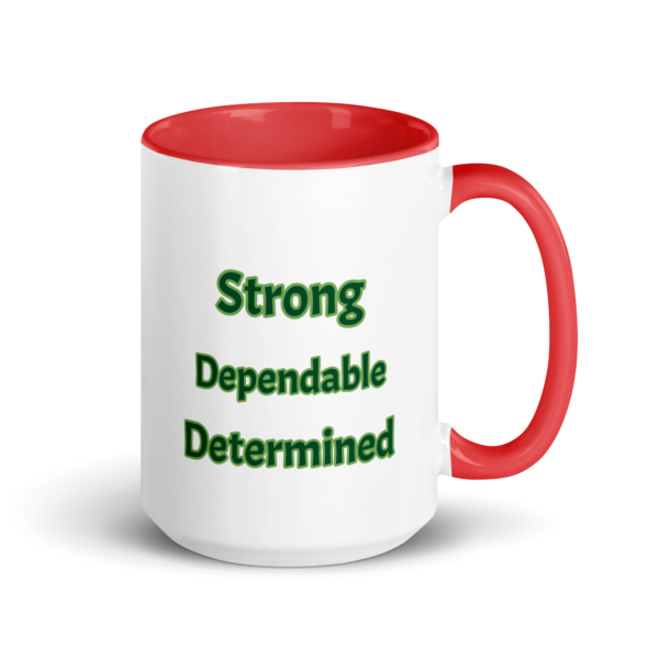 Taurus Green Bull Mug with Color Inside - Image 7