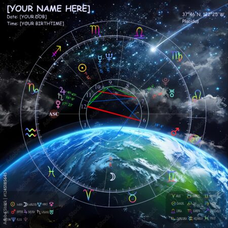 EarthView Birth Chart