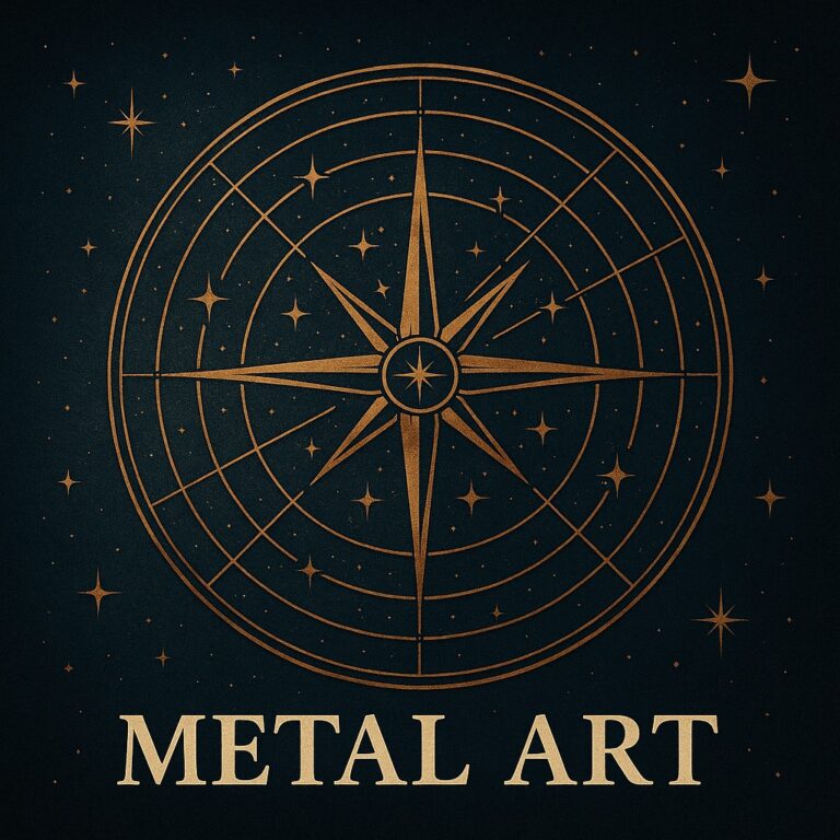 Birthchart Metal Art