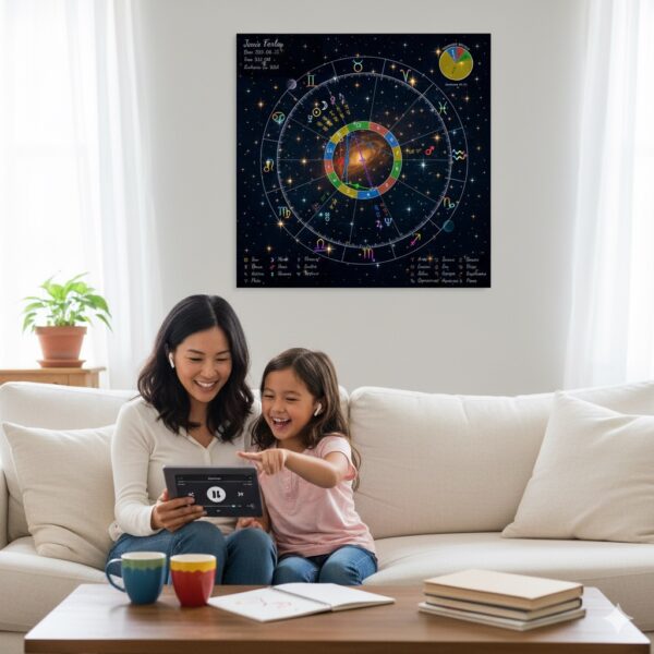 Starry Night Personalized Wall Metal Art