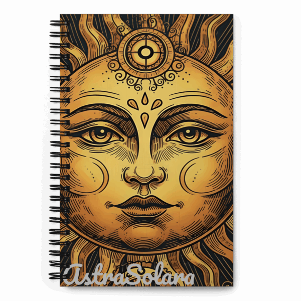 Sun Spiral notebook